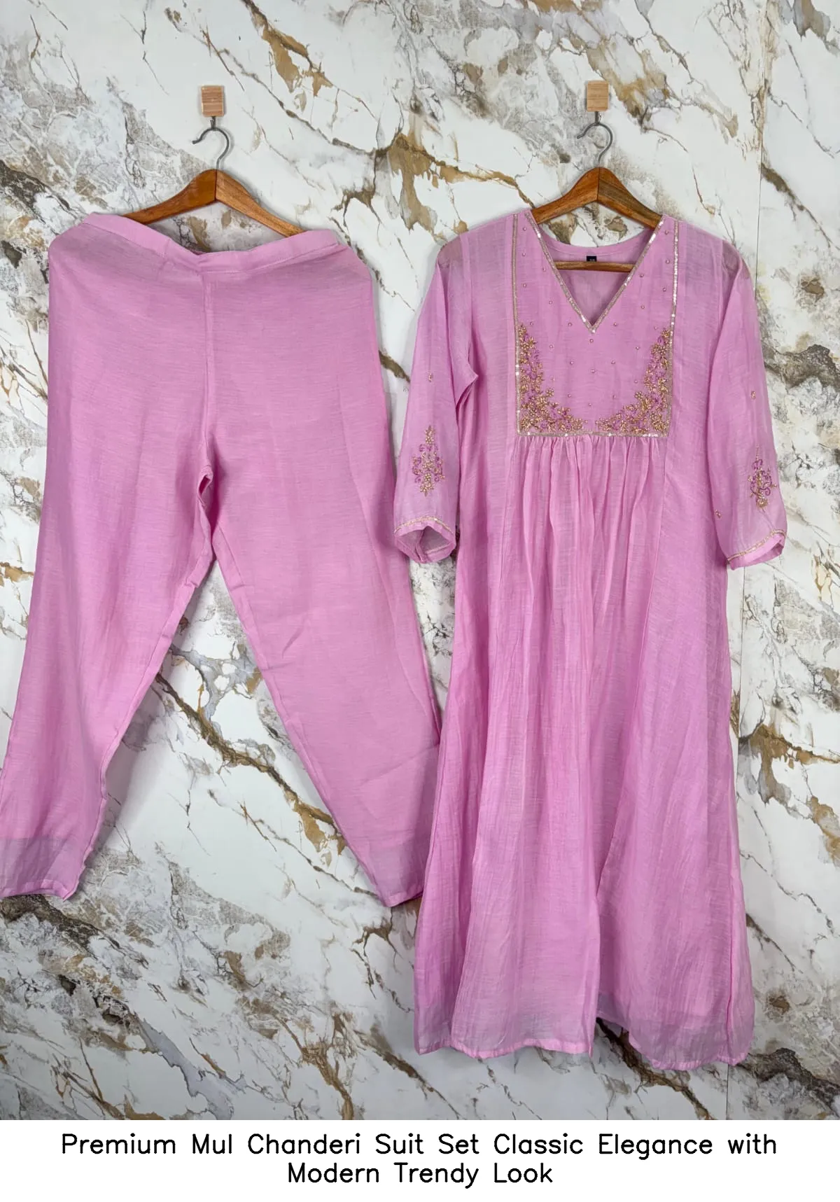 Premium Mul Chanderi Suit Set – Classic Elegance with Modern Trendy Look - Image 9