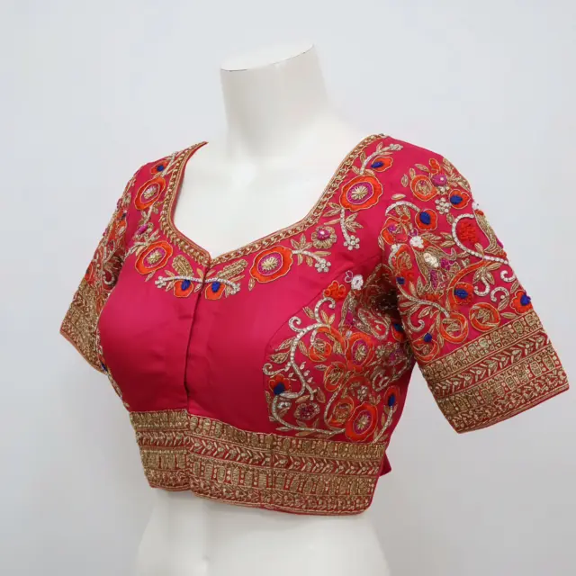 ✨ Reddish Pink Zardosi Maggam Work Blouse ✨

A masterpiece of elegance — this reddish pink Zardosi Maggam Work Blouse is designed to bring out the royal charm in every occasion. Crafted on rich Half Pattu fabric, it features intricate hand-embroidered zardosi detailing with a perfect blend of shimmer and tradition.

💫 Ideal for bridal wear and festive occasions
🪡 Premium craftsmanship from SM Bridalworks
🎨 Colours & sizes can be customized

📩 DM to book your customized blouse today!
#ZardosiBlouse #MaggamWorkBlouse #BridalBlouseDesigns #TraditionalElegance #SMBridalworks #CustomMadeBlouses #HandcraftedElegance #EthnicFashion #BridalGoals #AariWorkBlouse